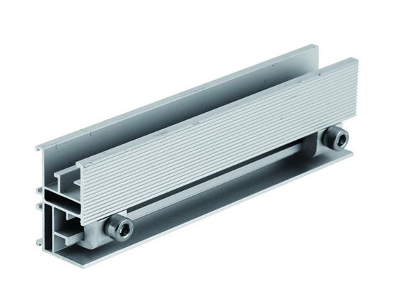 ভালো দাম Adjustable Extruded Aluminum Rail , Solar Panel Mounting System Aluminium Profile Rail অনলাইন