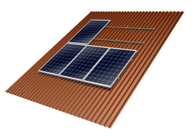 ভালো দাম Home Solar Panel Roof Mounting Systems 10-60° Tilt Angle Anodized Anti - Corrosive অনলাইন