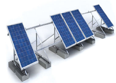 ভালো দাম 1.4KN/M2 Solar Panel Roof Mounting Systems Customized Color Aluminum Stainless Steel Structure অনলাইন