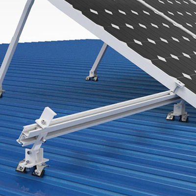 ভালো দাম Living House Solar Panel Frame Mounting Kit , Triangular Bracket Solar Power Roof Systems অনলাইন