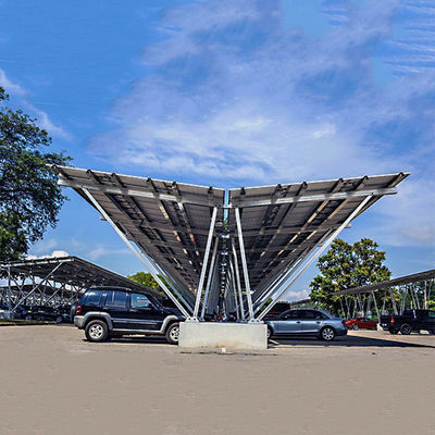 ভালো দাম Customized PV Carport Solar Systems Mounting Bracket Open Ground Anti - Corrosion অনলাইন