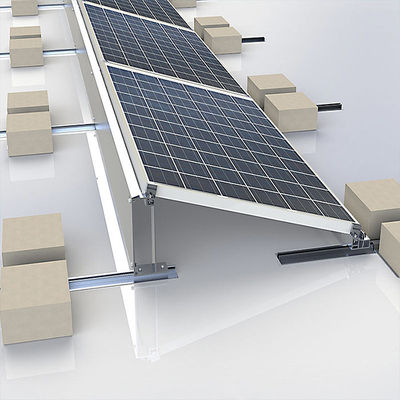 ভালো দাম Rustproof Reusable Solar PV Flat Roof Mounting Systems অনলাইন