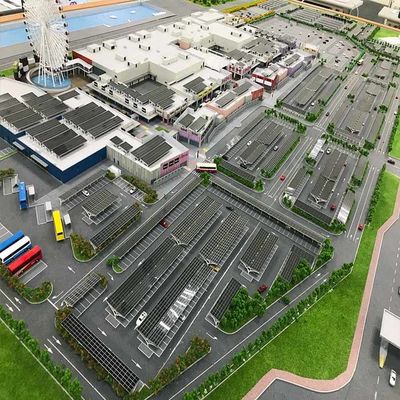 ভালো দাম 2.5m Height Residential Solar Energy Carport Mounting Brackets অনলাইন