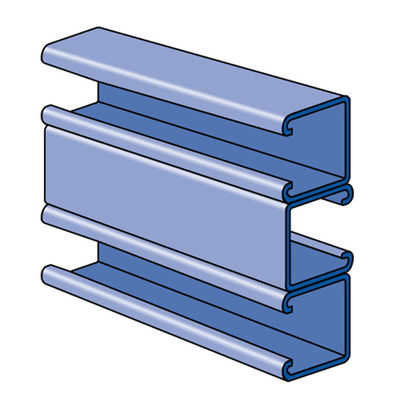 ভালো দাম Q235B Q345B Galvanized Steel C Channel For PV Systems অনলাইন