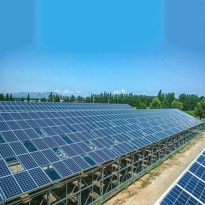 ভালো দাম Rust Protection Greenhouse PV Mounting Structure Wind Load 60m/s অনলাইন