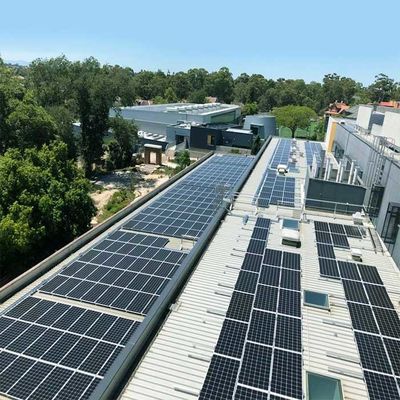 ভালো দাম 130mph Galvanized PV Mounting Structures For Solar Rooftop Systems অনলাইন