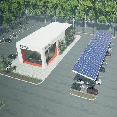 ভালো দাম Anodized Photovoltaic Panel Structure For Carport অনলাইন