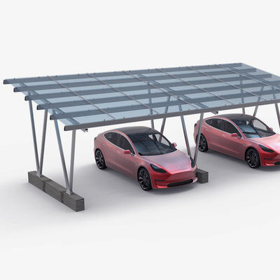 ভালো দাম Lightweight Galvanized Steel Structure Solar Parking Lot অনলাইন