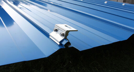 ভালো দাম ধাতু ছাদের ক্ল্যাম্প সোলার মাউন্টিং সিস্টেম জলরোধী ডিজাইন অনলাইন