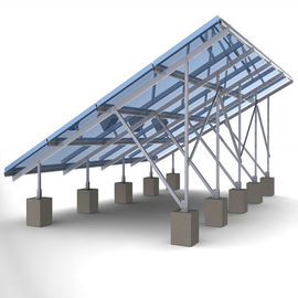 ভালো দাম 60m/s Solar Panel Ground Mounting Systems For Photovoltaic PV Array SGS Approved অনলাইন