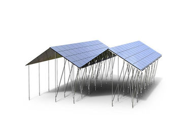 ভালো দাম On Off Grid Greenhouse Solar System Sustainable Durable Steel Photovoltaic Panel Frames অনলাইন