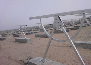 ভালো দাম Durable Adjustable Mounting System 15-55 Degree Ground Solar Pole Support অনলাইন