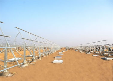 ভালো দাম Seasonal Solar Ground Mount Systems , Arc Tilt Angle Cell Structure Adjustable Solar Panel Mount অনলাইন