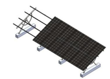 ভালো দাম Photovoltaic Fixing Bracket Solar Mounting System , Landscape Solar Panel Racking System অনলাইন