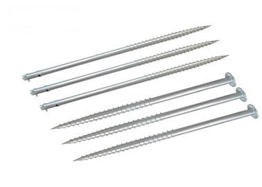 ভালো দাম Solar Energy Panel Mounting Metal Screw Piles , Q235B Residential Screw Piles অনলাইন