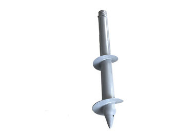 ভালো দাম Customized Ground Screw Piles Rack Foundation Solutions Length 500~2500 Mm অনলাইন