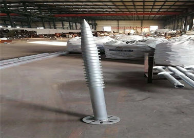 ভালো দাম Deep Foundation Helical Screw Piles , PV Mount Galvanized Earth Screw Anchors অনলাইন