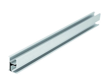 ভালো দাম AL6005-T5 Aluminum Extrusion Profiles Solar PV Module Mounting Rack Rail অনলাইন