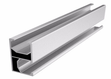 ভালো দাম Solar Panel Mounting System Extruded Aluminum Rail , Anodized Aluminium Profile Rail অনলাইন