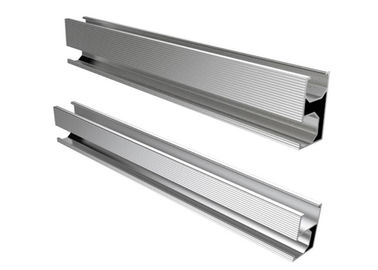 ভালো দাম Silver Aluminum Slotted Rail For Solar Energy System Roof Ground Project অনলাইন
