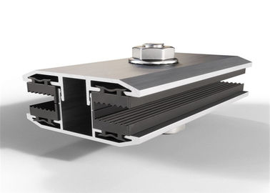 ভালো দাম Aluminum Alloy Solar Panel Clamps Extrusion Profile Frame Bracket Double Glass Module অনলাইন