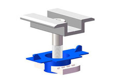 ভালো দাম Al 6005 T5 End Solar Panel Clamps Mounted Middle Commercial Roof Ground Installation Site অনলাইন