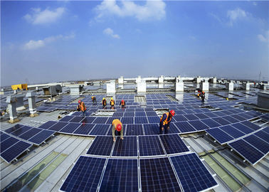 গুণ Easy to Install Commercial Solar Panel Roof Mounting Systems Aluminum Tile Ballasted For Photovoltaic Mounting Structure কারখানা