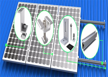 ভালো দাম Vertical Flat Roof Mounting System High Anodized Aluminum Extrusion Frame অনলাইন