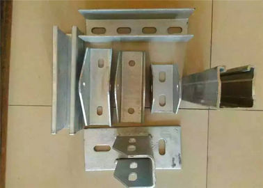ভালো দাম Galvanized Solar Mounting Accessories Stents Brackets Customized Color Size অনলাইন