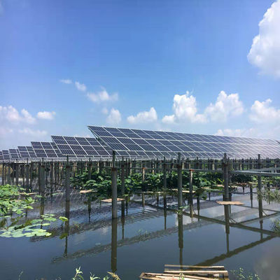 ভালো দাম Precast Pile Single Post Solar Ground Mount Systems For Fishing - Light Complementary অনলাইন