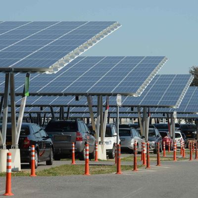 ভালো দাম Ground Mount Carport Solar Systems with Natural Color 10 15 20 30 Tilt Angle অনলাইন