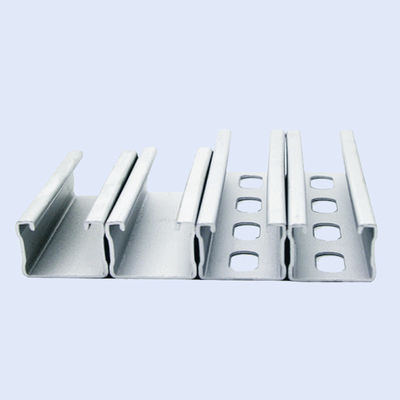 ভালো দাম Hot Galvanized  C U Steel Profile Cold Formed Steel For PV solar Plant Project Thickness 1.4-3mm অনলাইন