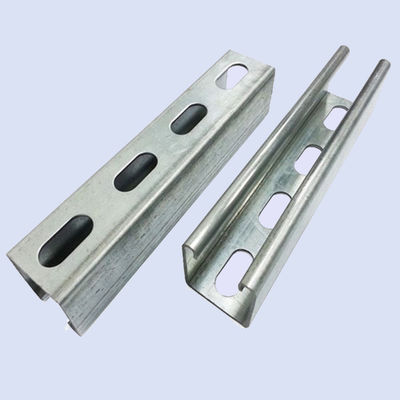 ভালো দাম Galvanized Gi Steel C Shaped Channel , Solar Energy System Panel Rack C Channel Steel অনলাইন