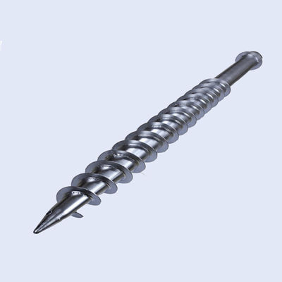 ভালো দাম Silver Ground Screw Piles Q235 Galvanized Steel 76MM Helical Earth Anchor অনলাইন