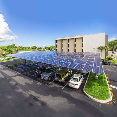 ভালো দাম Easy Installation Thickness 0.5mm-15mm Single Multi Solar PV Carport Mounting Systems অনলাইন