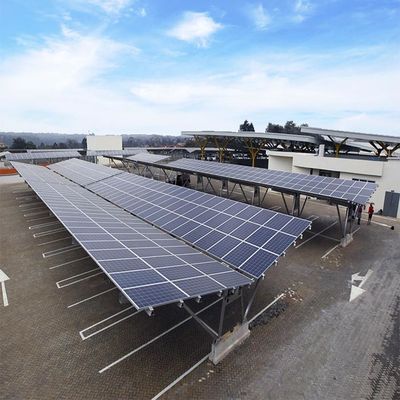 ভালো দাম Modular Q345B Frame Solar Power Car Parking Shed অনলাইন