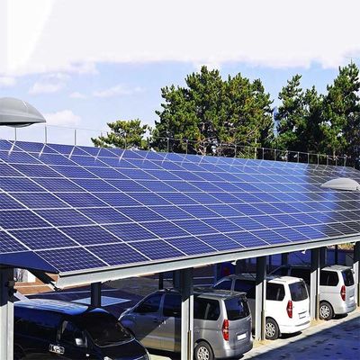 ভালো দাম Galvanized Anodized Solar PV Panel Car Parking Racks অনলাইন