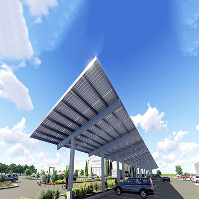 ভালো দাম Span 5000mm PV Carport Solar Systems For Private Parking Lot অনলাইন