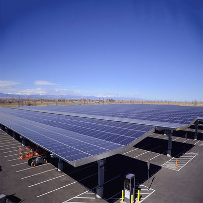 ভালো দাম Waterproof Anodized Galvanized Open Ground Solar Carport Structures অনলাইন