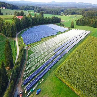 ভালো দাম Horizontal Vertical Metallic Single Span Greenhouse Solar System অনলাইন