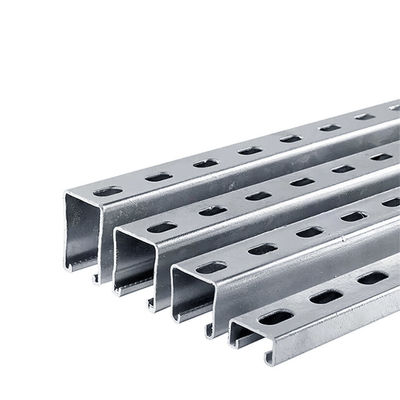 ভালো দাম Custom-made Cold Bending Galvanized C Section , Solar Energy Systems Steel Extrusion Profiles অনলাইন