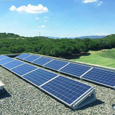 ভালো দাম Lightweight Stainless Silver Galvanized Steel Profile Solar Mounting System PV Module Support অনলাইন