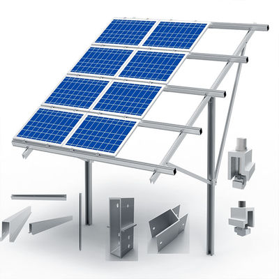 ভালো দাম Anodized AL6005-T5 Aluminum Extrusion Profiles Solar Panel Bracket অনলাইন