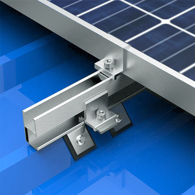 ভালো দাম Frameless Adjustable Solar Panel Earthing Clamps For Solar Panel Mounting Brackets অনলাইন