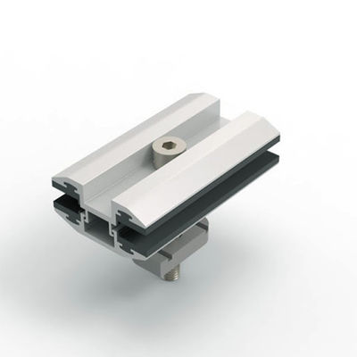 ভালো দাম Open Ground Solar Panel Earthing Clamps Home Rail Components For PV Support Structures অনলাইন