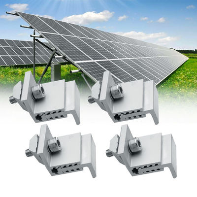 ভালো দাম 1.4KN/M2 Max Snow Load 60m/s Solar Panel Fixing Accessories Photovoltaic Stents Connectors অনলাইন