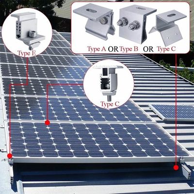 ভালো দাম Great Quality Solar Mounting Accessories Module Bracket Components For Frameless PV module অনলাইন