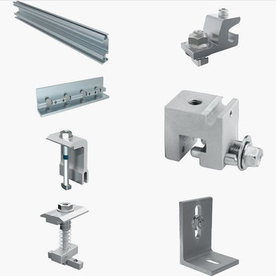ভালো দাম Roof & Ground Solar Mounting Accessories Strong Resistance OEM Panel Frame for PV Solar Cells অনলাইন