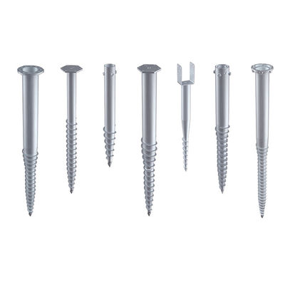 ভালো দাম Stainless Steel Solar Screw Piles, Potovoltaic Mounting Foundation Ground Galvanized Earth Screw Anchors অনলাইন