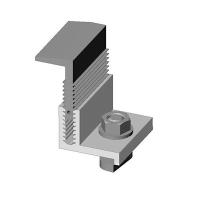 ভালো দাম 6063 Extruded Profile Metal Roof Solar Panel Clamps For PV Solar Modules অনলাইন